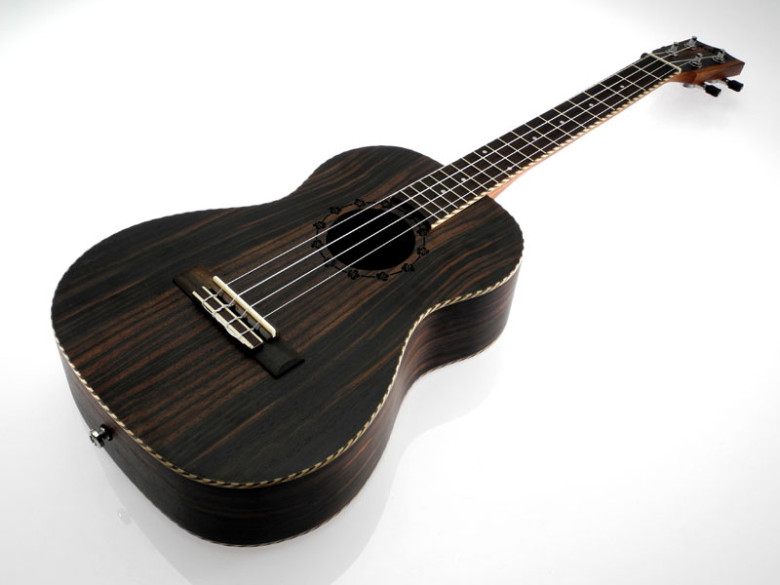 Ukulele barytonowe hebanowe