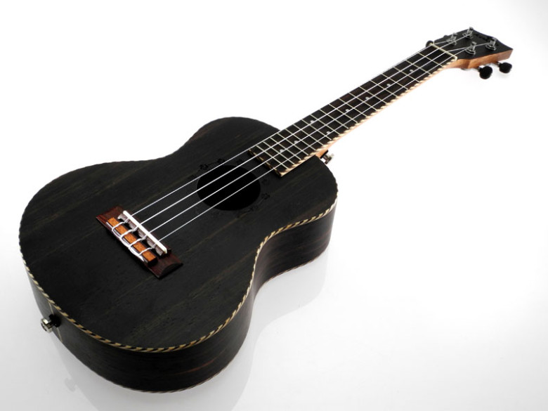 Ukulele tenorowe hebanowe