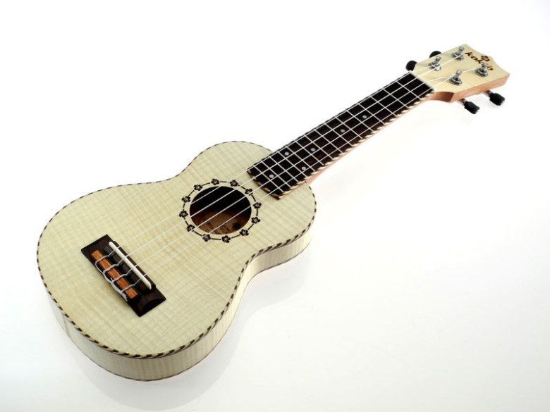Ukulele sopranowe klonowe thin