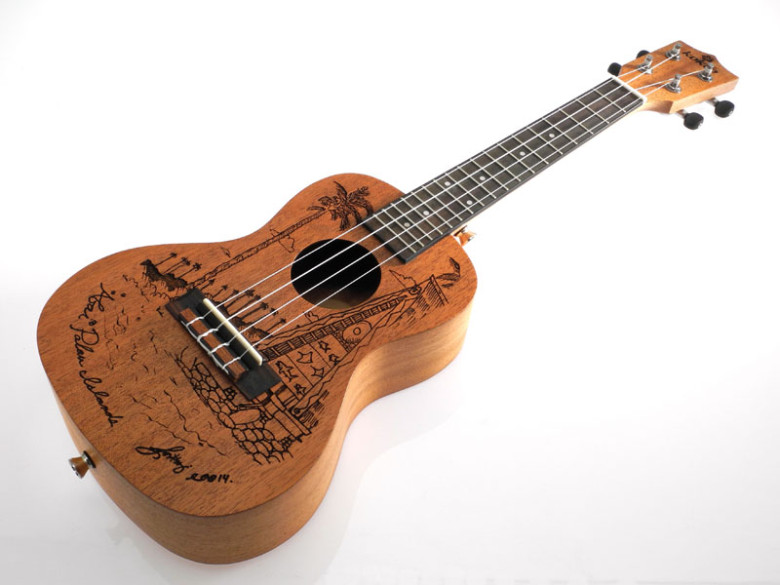 Ukulele sopranowe mahoniowe Palau