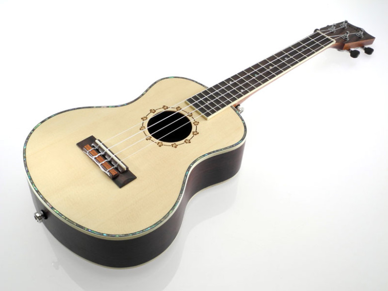 Ukulele tenorowe lity świerk i palisander
